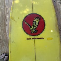 Vintage Hawk Surfboard