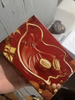 Small Glass Treat Platter