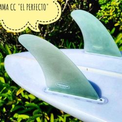 TERRAMAR SURFCO MR "BELLS BEACH" TWIN W/TRAILER SURFBOARD FINS