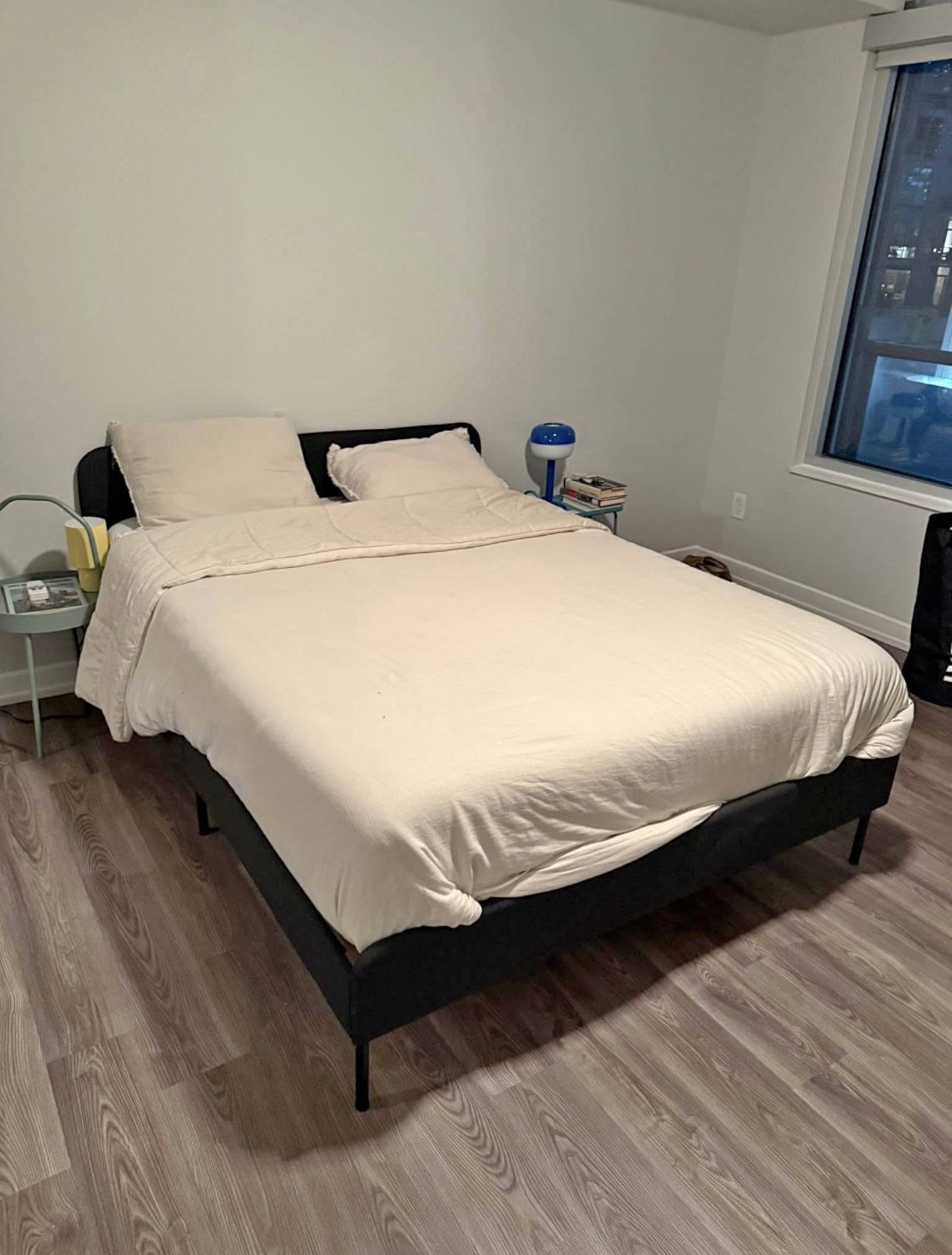 IKEA bed frame and slatted bed base