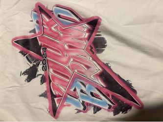 Size small pink, white blue