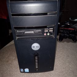 DELL PC And Keyboard 