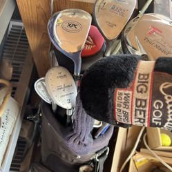 Golf Clubs And Bag