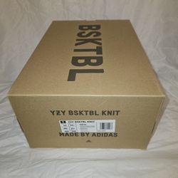 Adidas Yeezy BSKTBL Knit Slate Onyx New 12
