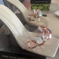 Cape Robbin Embellished Heels
