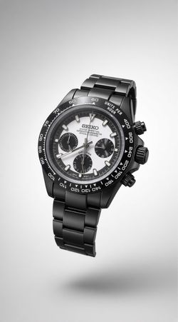 Seiko Mod"Panda" Chronograph Watch