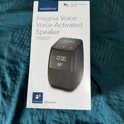 insignia voice smart bluetooth speaker