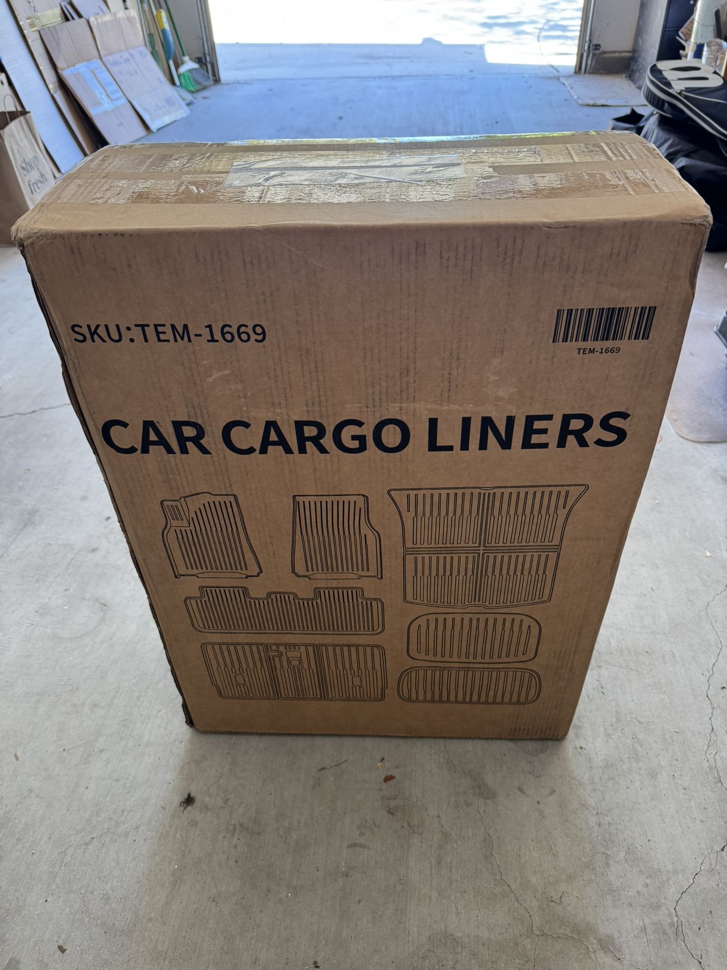 Tesla Model Y 2025-2026 Car Cargo Liners/Carpet