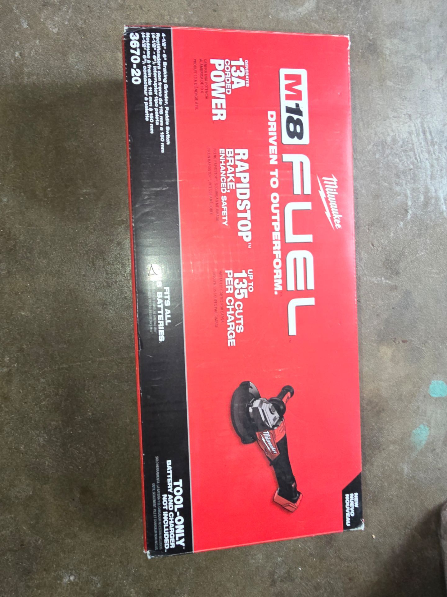 Milwaukee circular saw and Grinder 18 volts..brand new ..both for $320