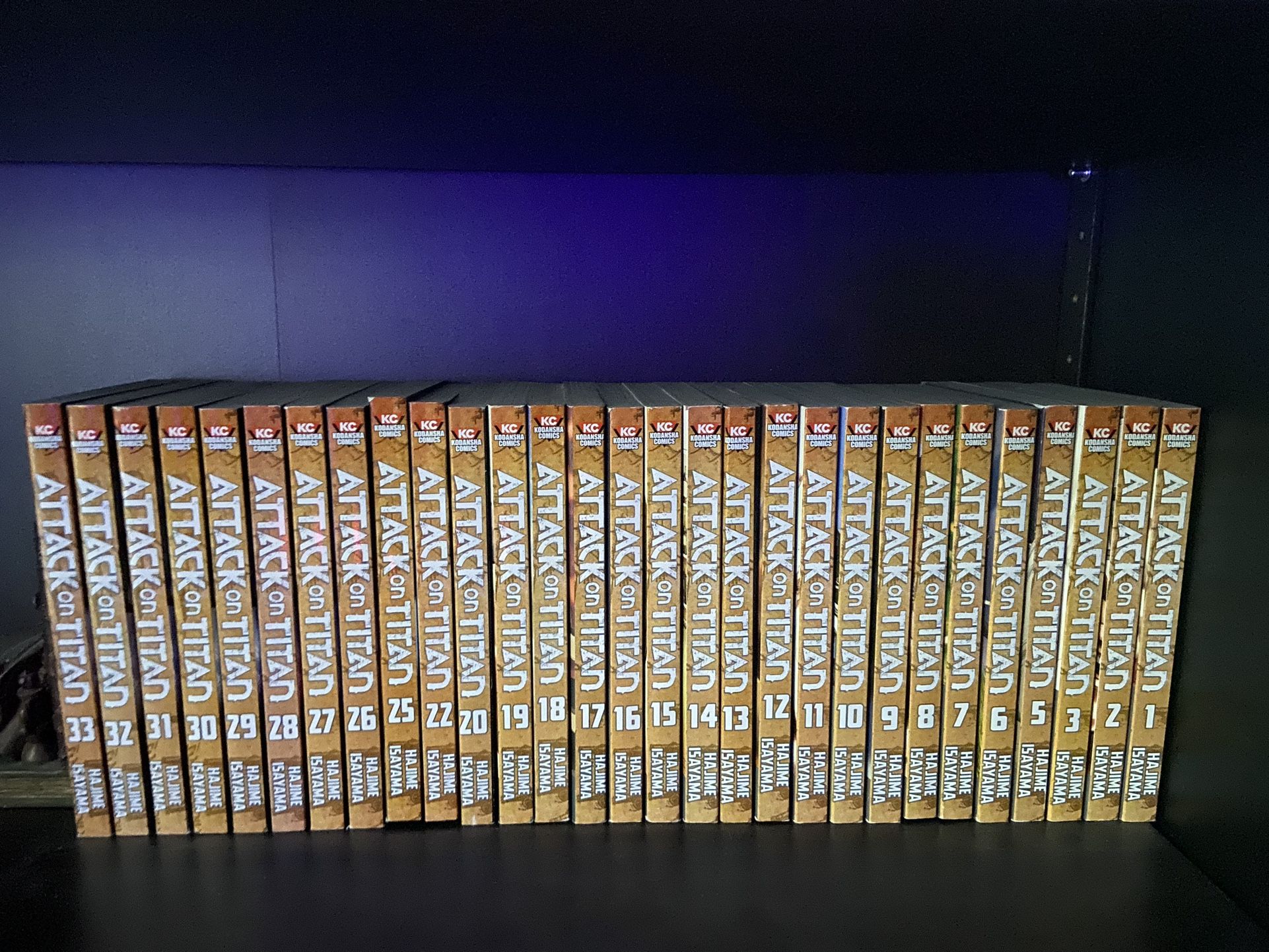 Attack On Titan Manga Set