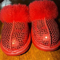 Ugg  Heart Slippers 