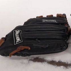 LHT Spalding Baseball Glove Sz 13.5 All Star  Grain Cowhide 