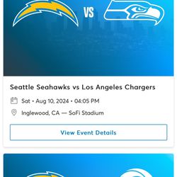 LA Chargers Season Tickets For Sale! + SSL 