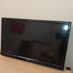 TV and DVD player