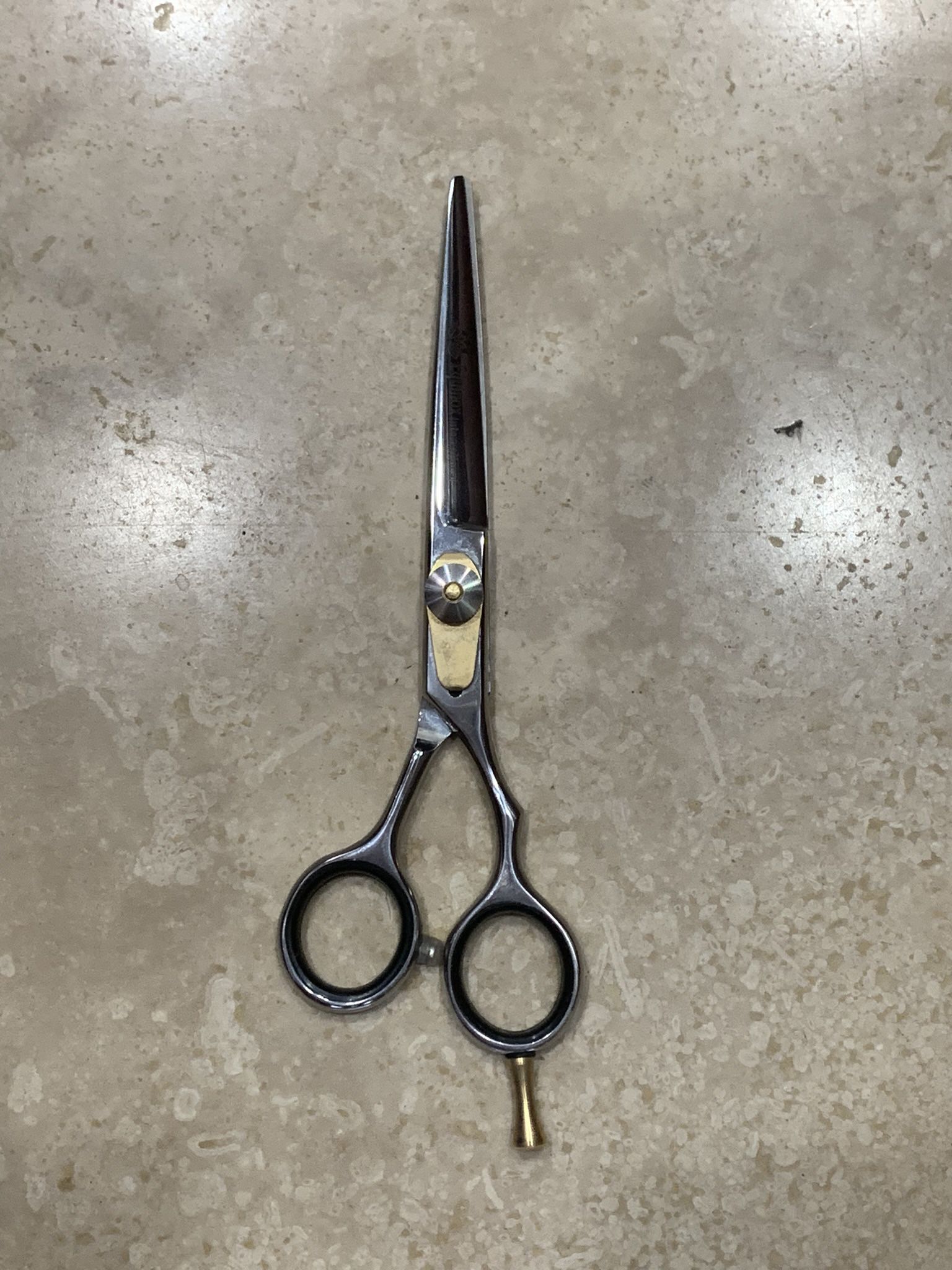 Japanese Stainless Steel Salon Scissors - 6.5”  - Fine Adjustment 