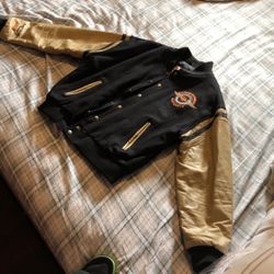Harley Davidson Wool N Leather Jacket