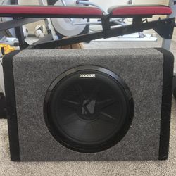 Kicker 10” Sub With Built In Amp