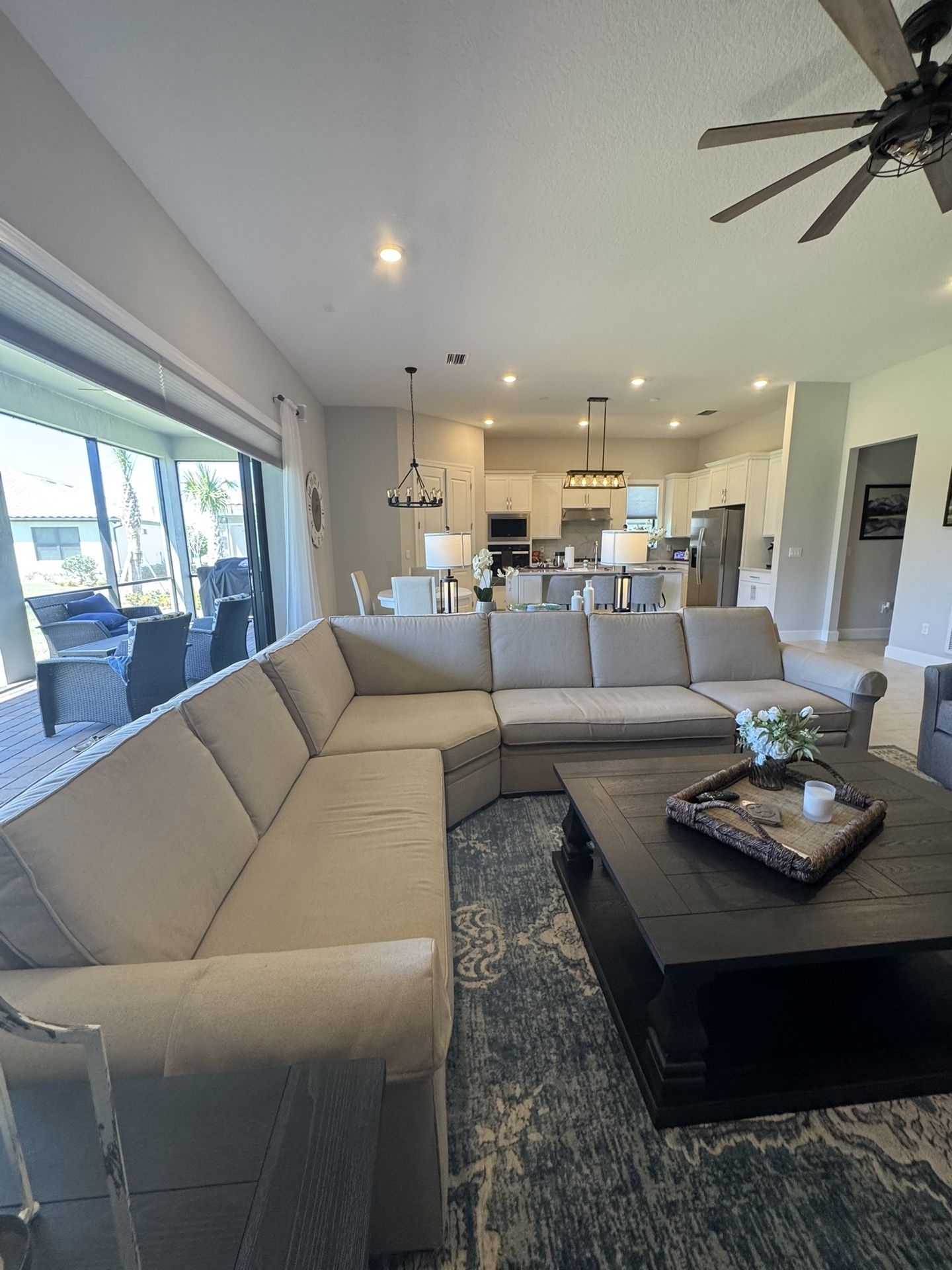 Custom Made Sectional