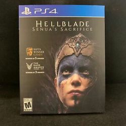 Hellblade Senua's Sacrifice Ps4 Brand New Never Opened PlayStation 4 Game