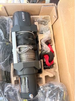 Hyper Tough 5,500 LB Electric Winch – Brand New in Box