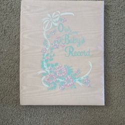 True Vintage Baby Book For Girls 