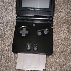 Black Gameboy advance SP