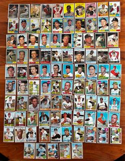 Vintage MLB Lot 1958 through 1968 (95 Cards) EX/VG