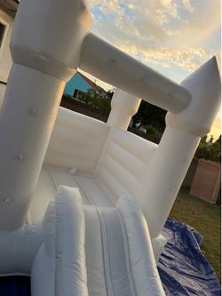 White jumper slide for sale