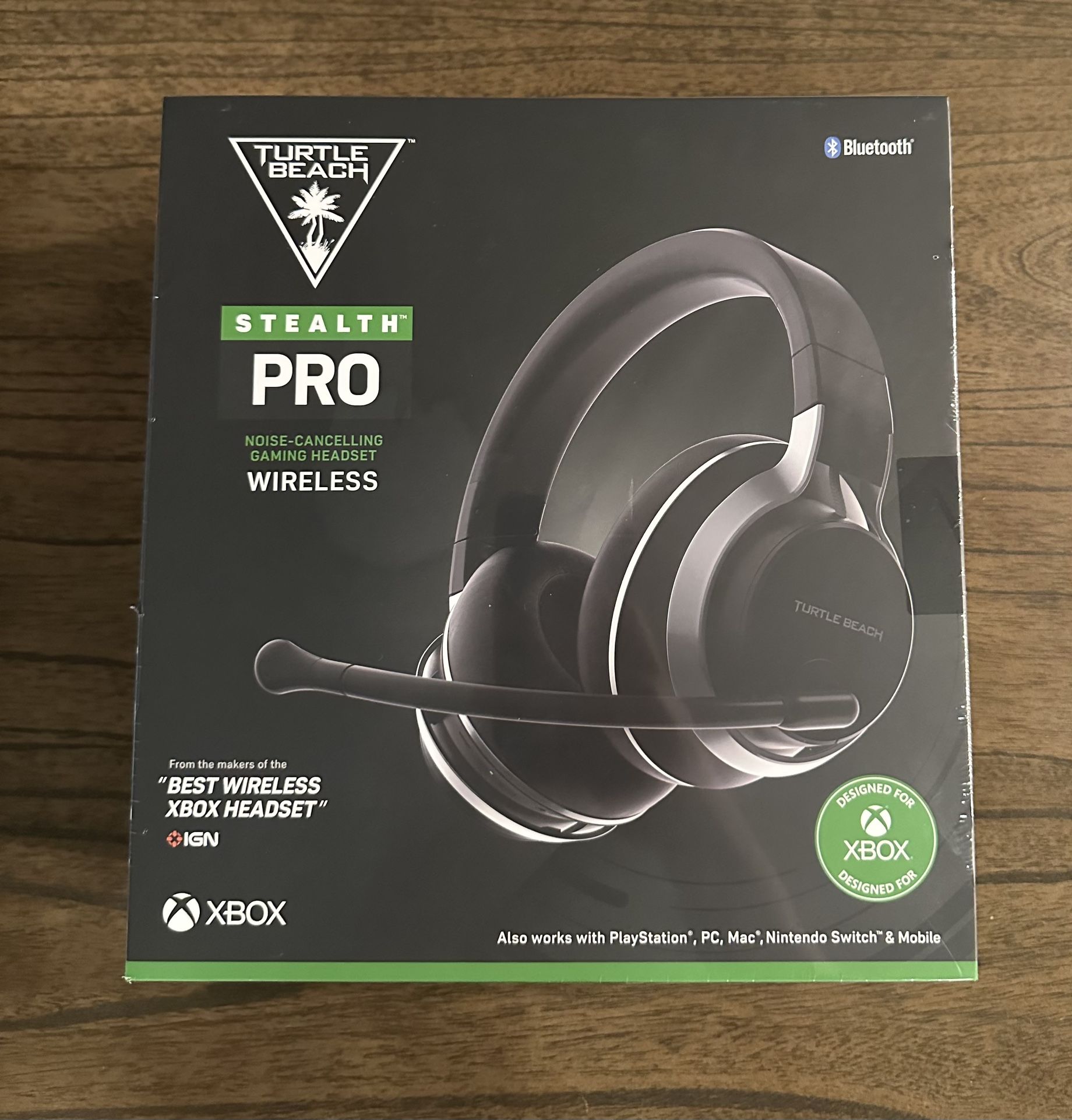 Turtle Beach Stealth Pro Wireless Noise-Cancelling Gaming Headset Xbox TBS-2360