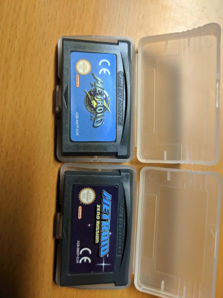 Metroid Zero Mission And Fusion GBA