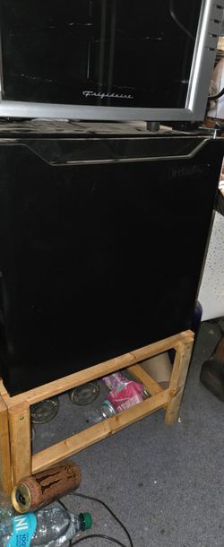Insignia 1.7cu ft mini-fridge - $60