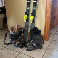 Rossignol Skis 150, Salomon Boots Sz 28 & 27.5
