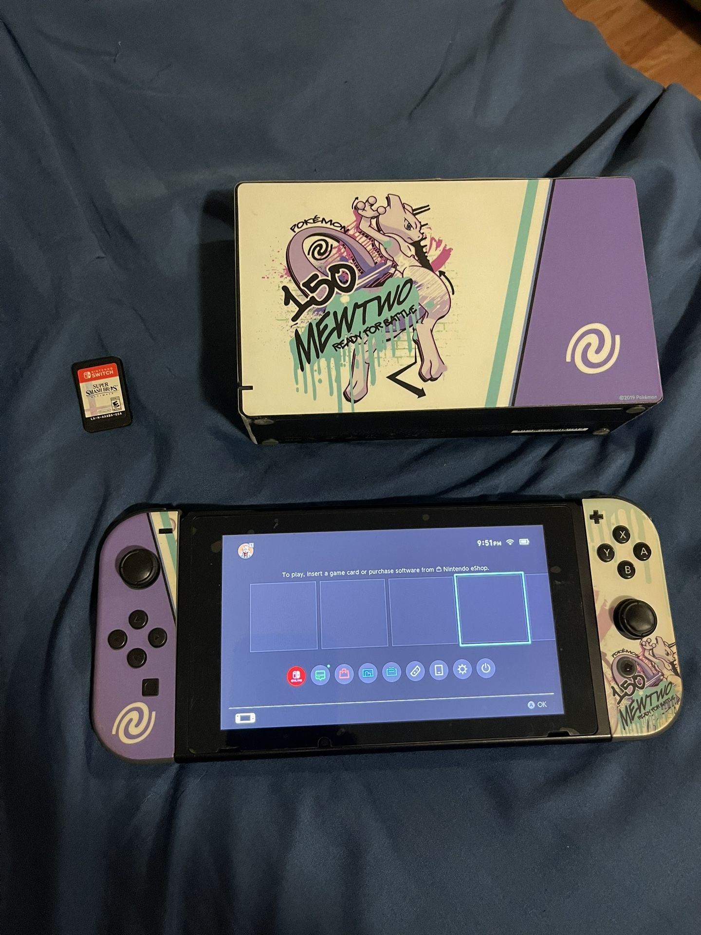 FIRST GEN SWITCH WITH SMASH BROS 