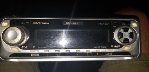 Pioneer premier old school head unit
