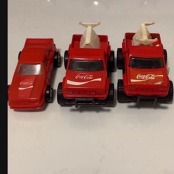 Remco Coca Cola Toy Car And Truck Lot