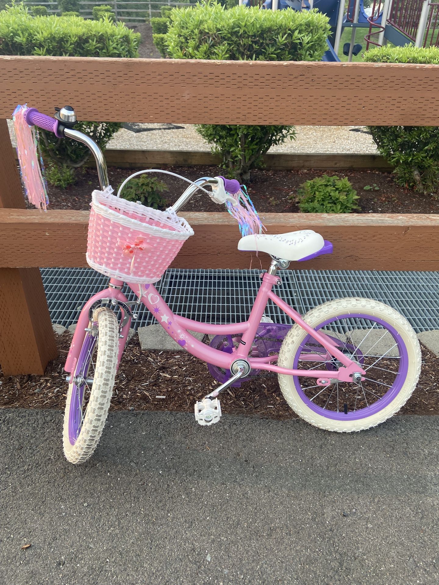 Girls Bike for 3-12 Years Old Kids, 16 Inch 