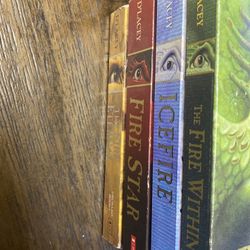 Lot of 4 The Last Dragon Chronicles Set Books 1-4 Chris D'Lacey Fire Within