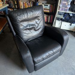 Leather Rocking Chair 