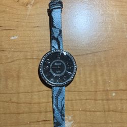 GENEVA SILVER TONE WATCH 2239