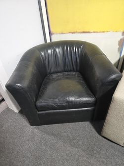 Leather Swivel Chair