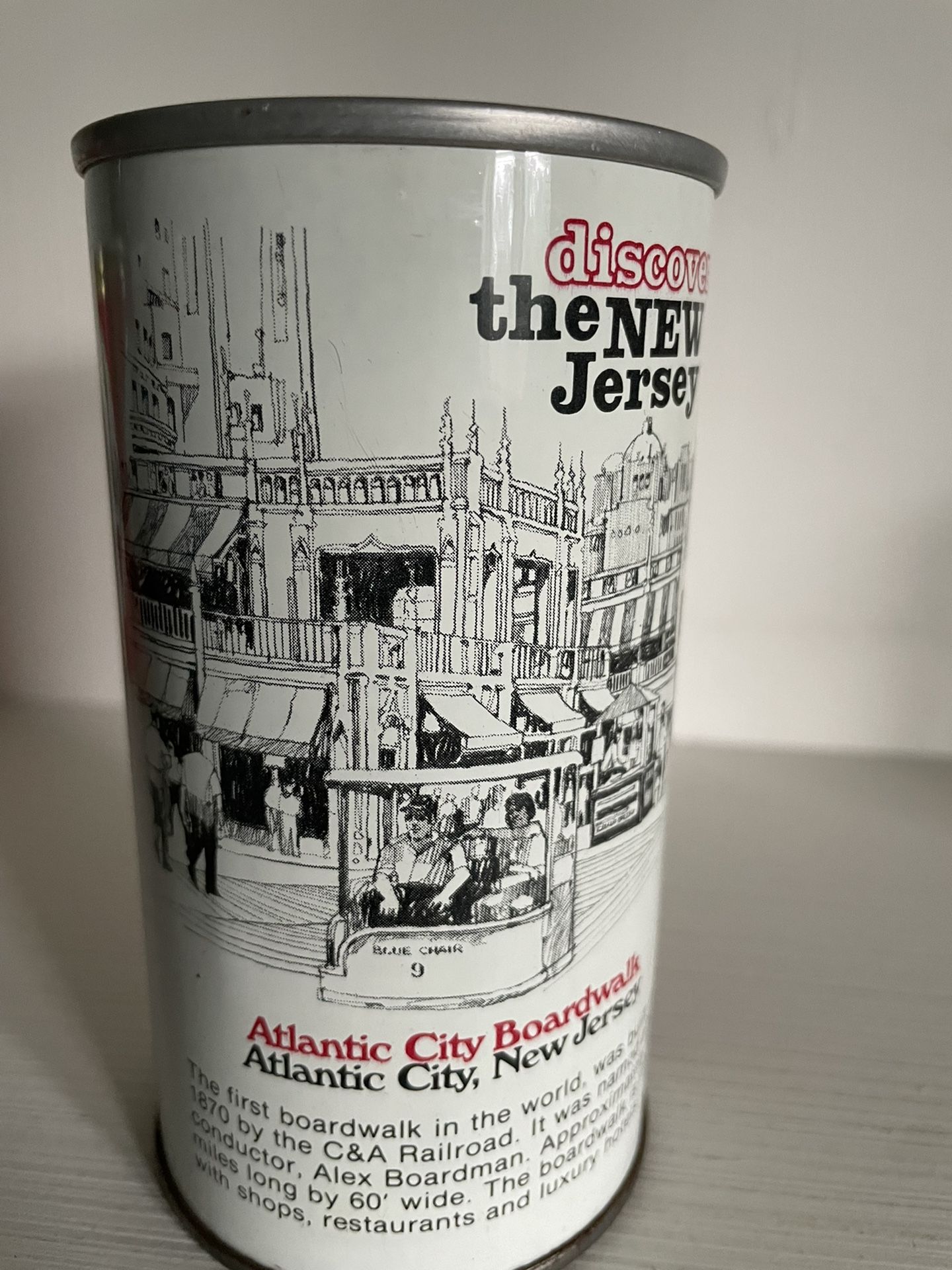 Iron City “Discover New Jersey” Collectible (Empty) Cans