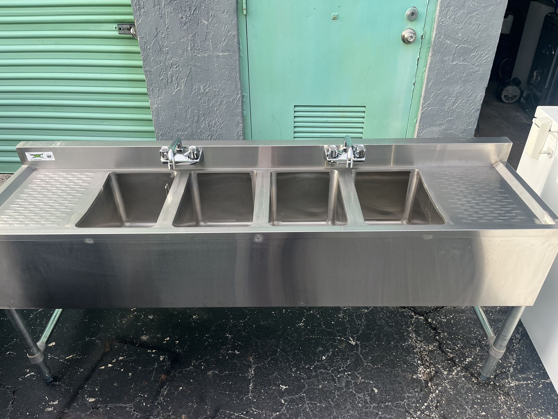 4 Compartment Sink New