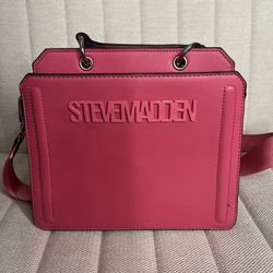Hot pink steve madden purse