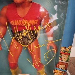 1986 Autographed Hulk Hogan Doll 