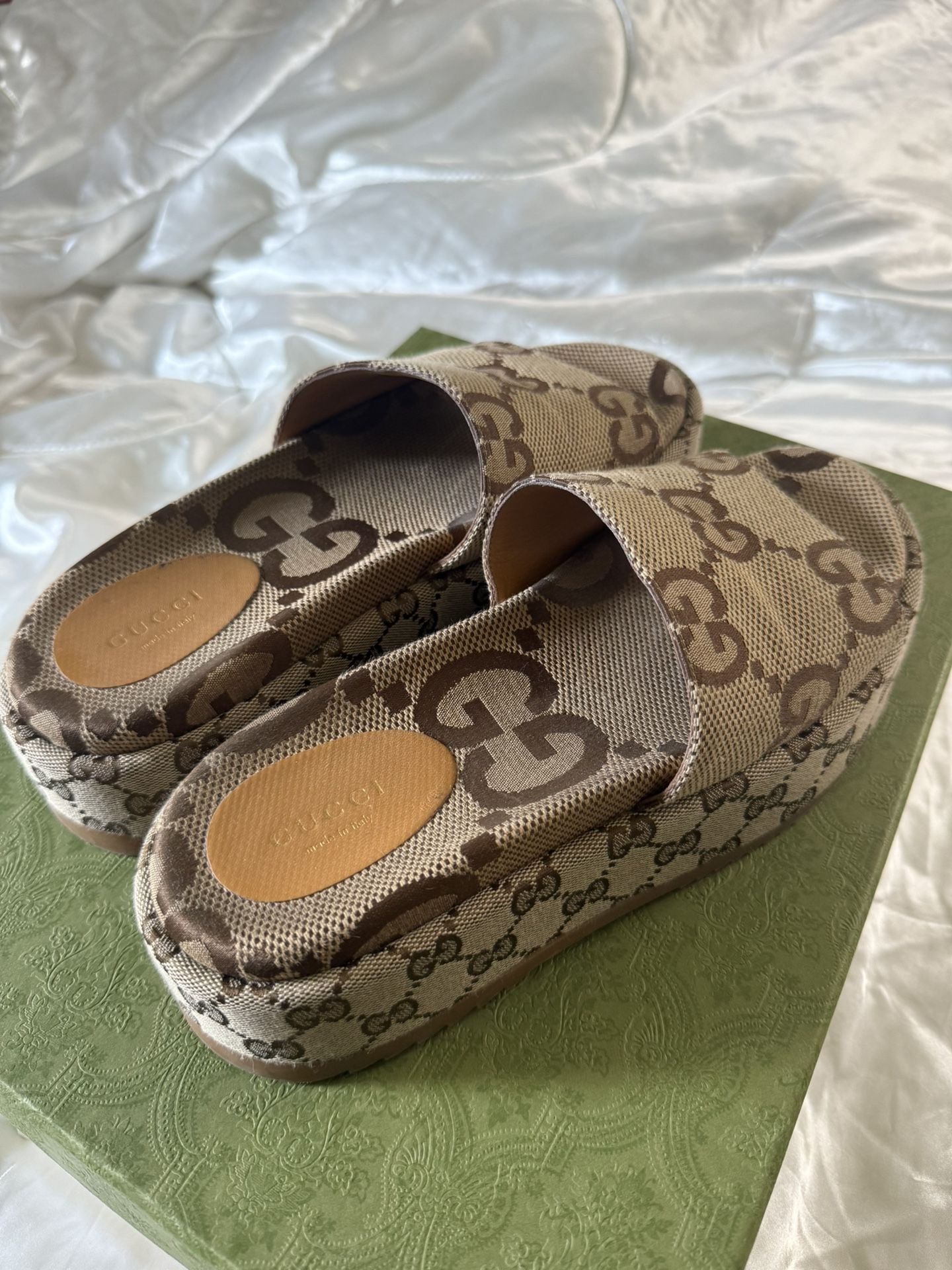 GUCCI Platform Slide Sandal