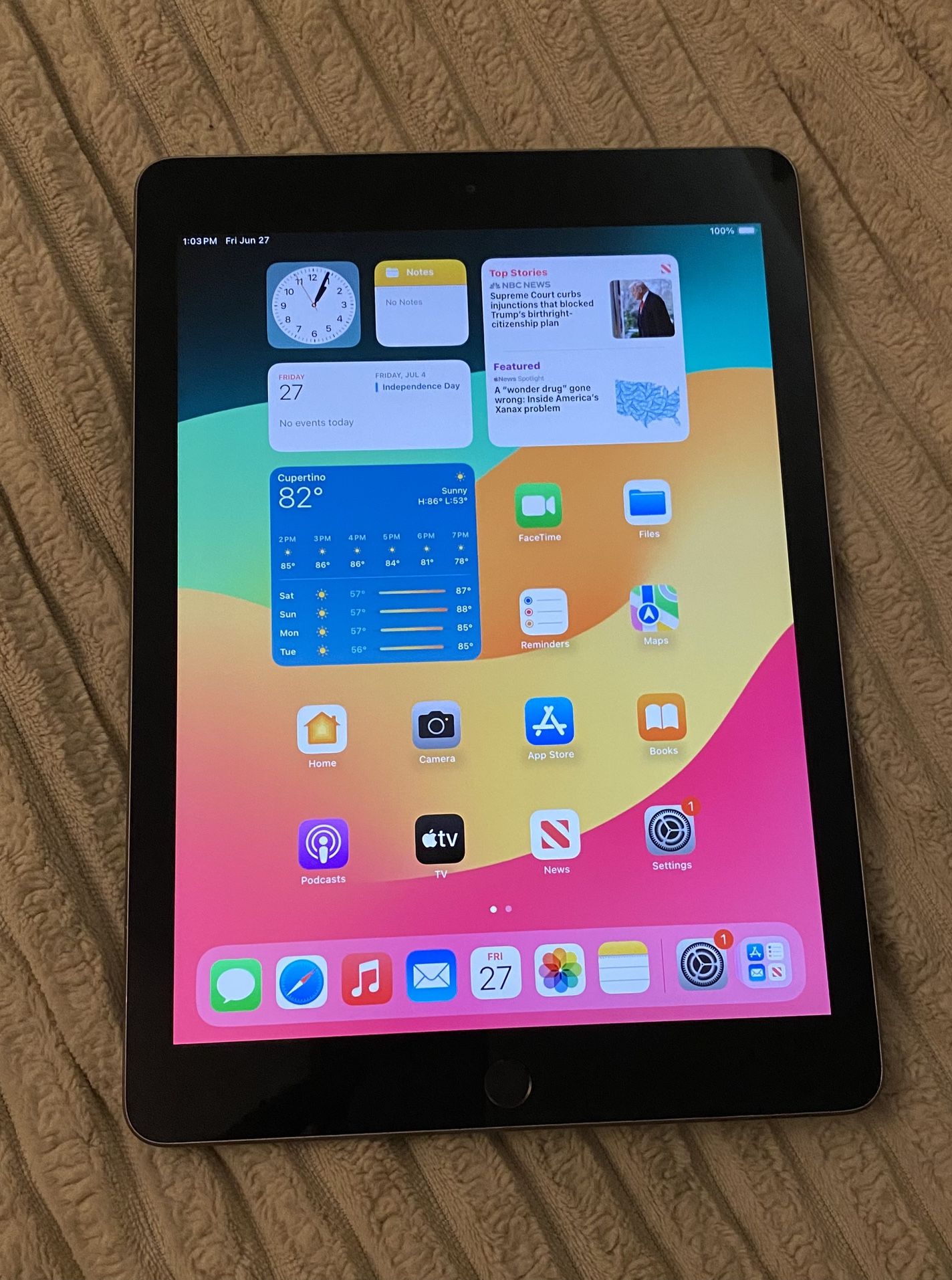 6th Gen iPad 32GB