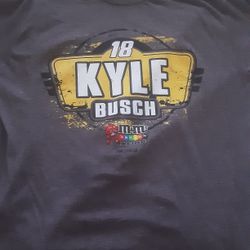 Kyle Busch M&ms Tshirt Large