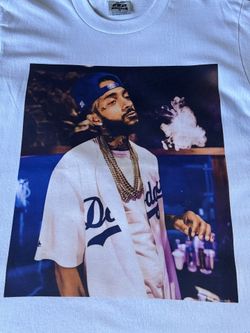 Nispey Hussle Dodger Jersey T-shirt (Pro 5) S-3xL