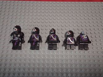 Lego Ninjago Nindriod minifigure lot