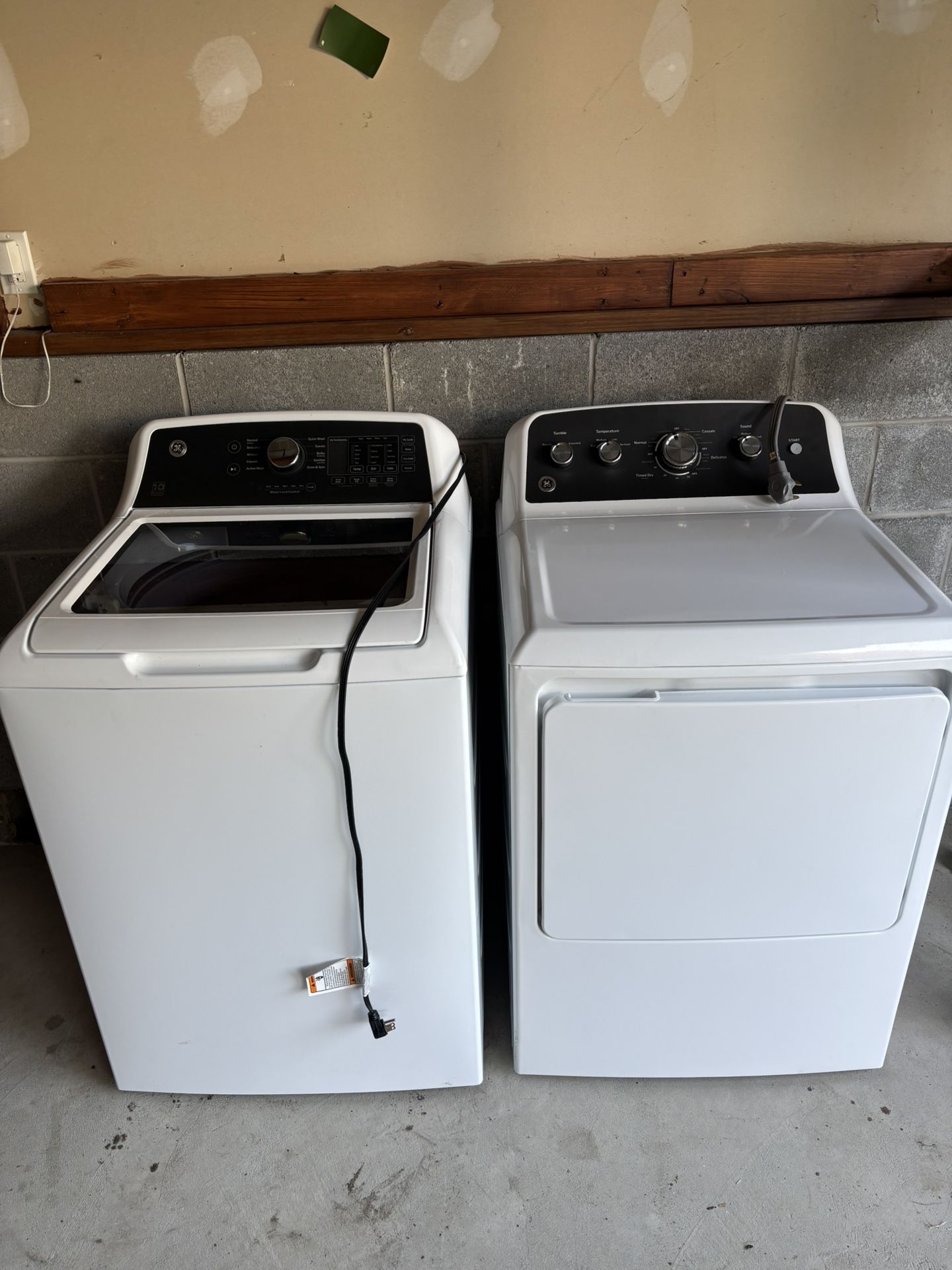 Washer And Dryer